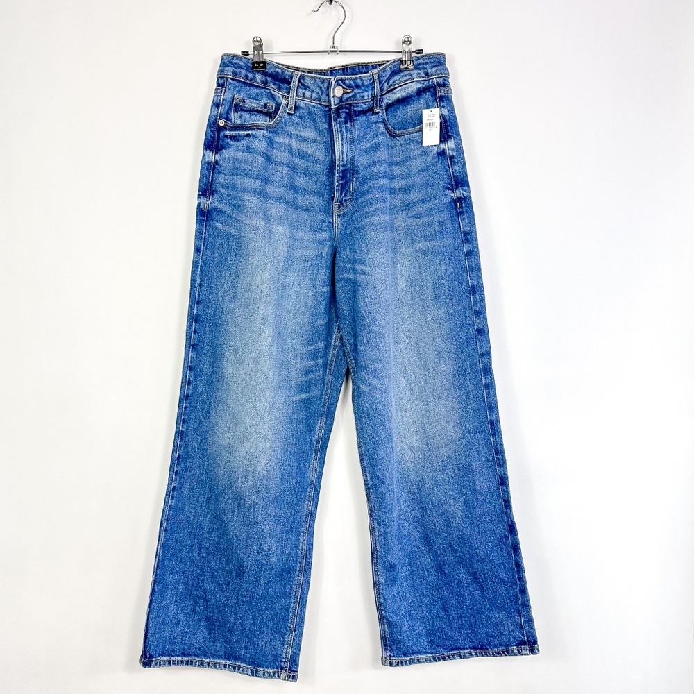 Old Navy Blue Flare & Wide Leg Jeans